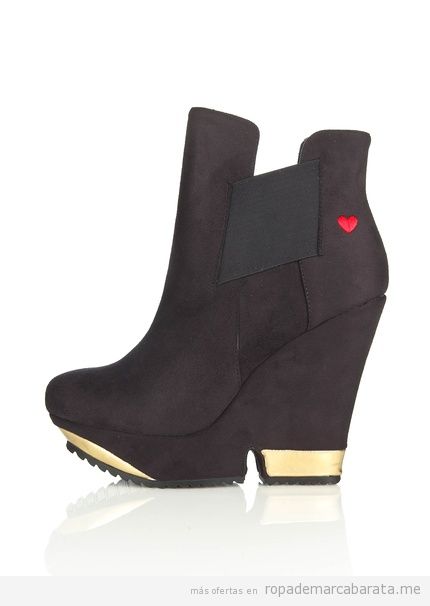 Botines mujer marca Love Moschino baratos, comprar outlet online