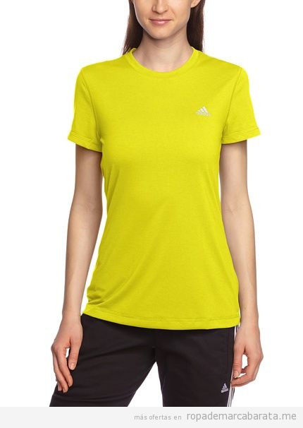 Camiseta  marca Adidas mujer barata, comprar outlet online