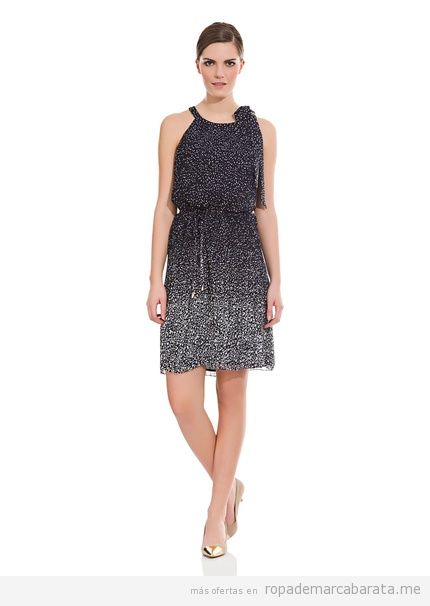 Vestido mujer elegante marca Cortefiel barato, outlet online