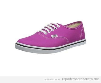 Zapatillas mujer marca Vans baratas, color fucsia , outlet online