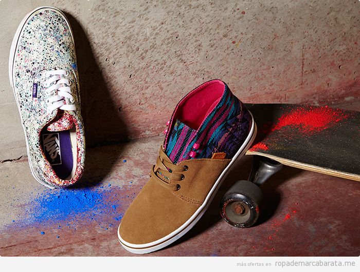 Zapatillas Vans de colores y fantasía, rebajas, Outlet Online