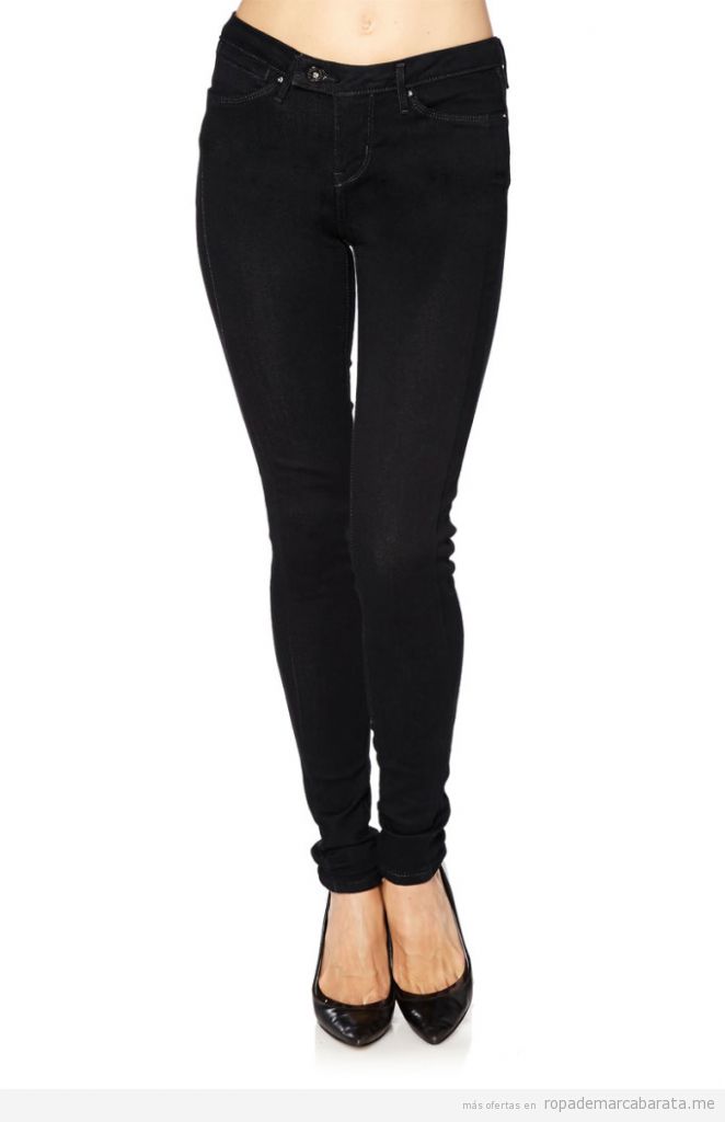 Pantalones vaquero mujer marca Levi's baratos, outlet online 3