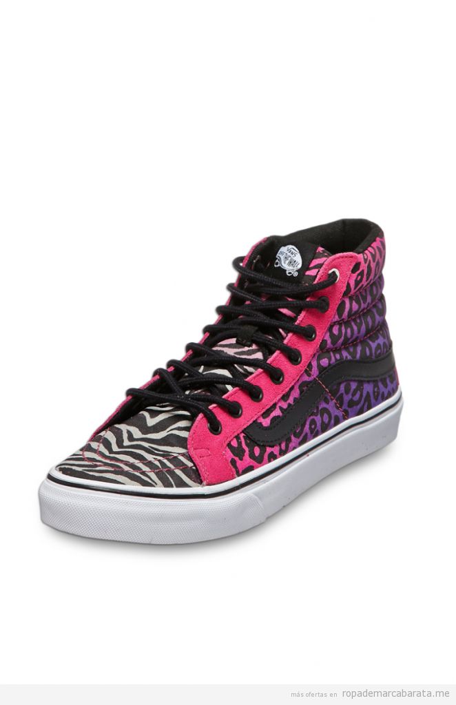 Tenis marca Vans mujer baratos, outlet