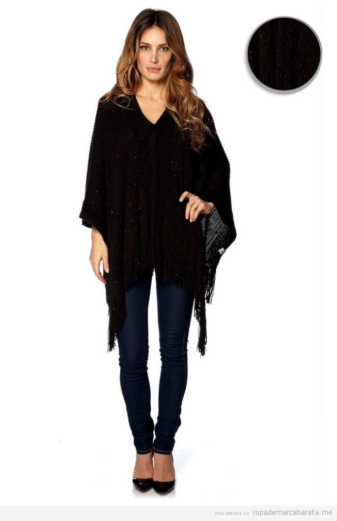 Ponchos de mujer marca French Code baratos, outlet online