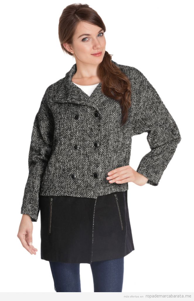 Abrigos lana marca Camaieu baratos, outlet online 3