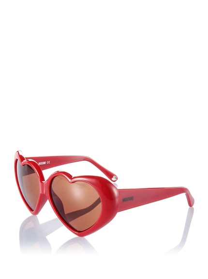 Gafas sol forma corazón marca Moschino baratas, outlet online 3