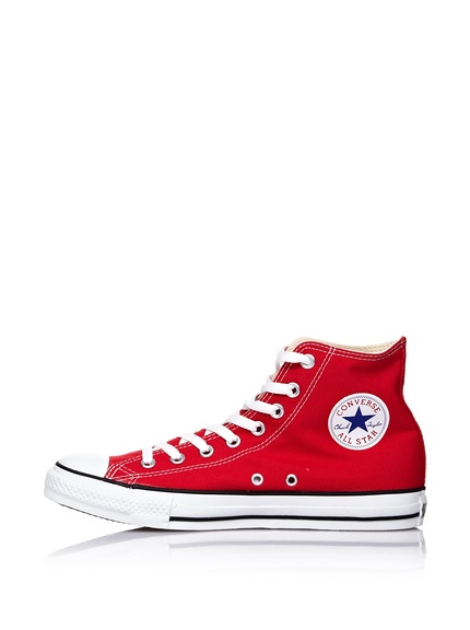 Zapatillas caña alta rojas marca Converse baratas, outlet