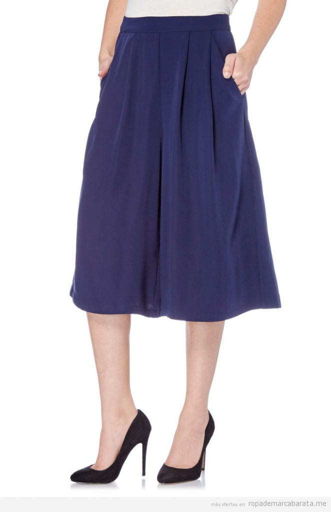Pantalón culotte marca Yumi barato, outlet online