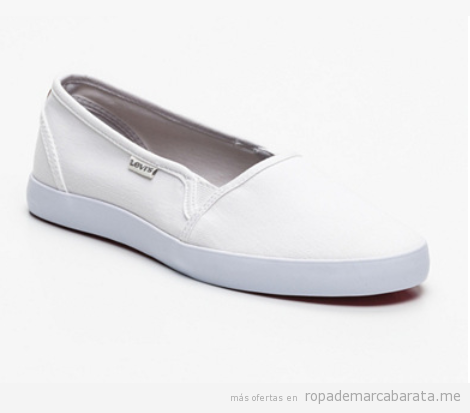 Zapatillas slippers mujer marca Levi's baratas, outlet