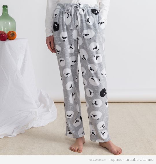 Pijama ovejas marca Oysho baratos, outlet 2