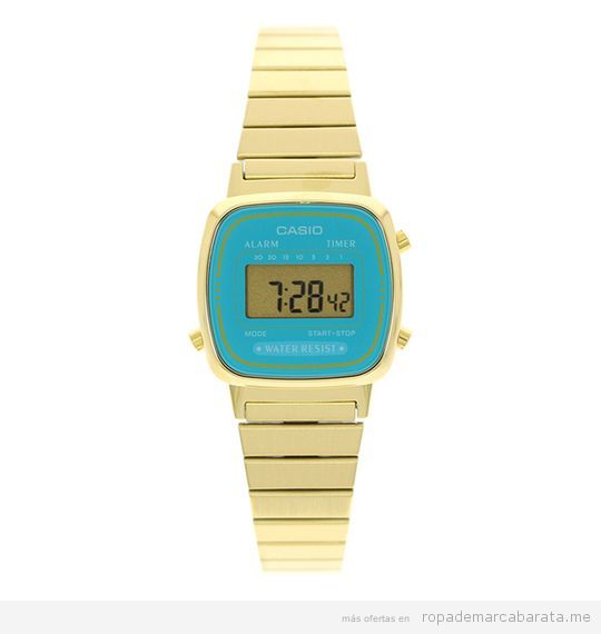 Relojes Casio mujer baratos, outlet 3