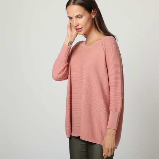 Jersey rosa canalé marca Vero moda barato