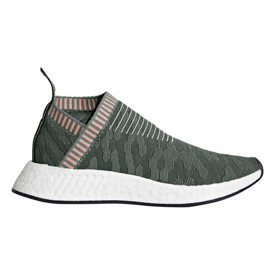 Zapatillas de deporte marca Adidas Sneakers Nmd Primeknit Boost™ Verde Y Rosa