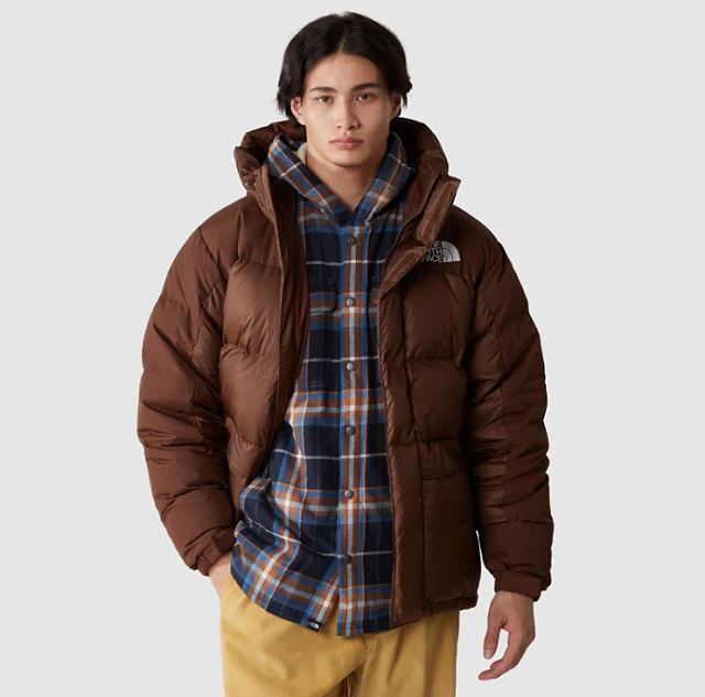 Parka anorak The North Face marrón