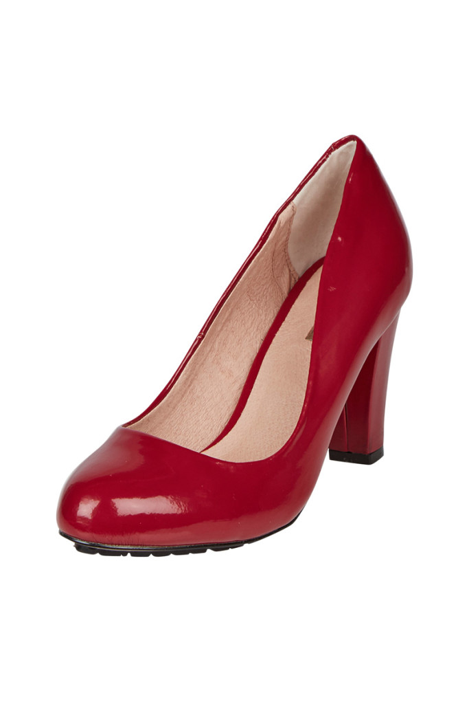 Zapatos rojos charol marca La Strada baratos, outlet