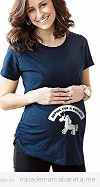 Camiseta para embarazadas